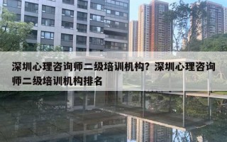 深圳心理咨詢師二級(jí)培訓(xùn)機(jī)構(gòu)？深圳心理咨詢師二級(jí)培訓(xùn)機(jī)構(gòu)排名