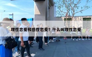 理性戀愛和感性戀愛？什么叫理性戀愛